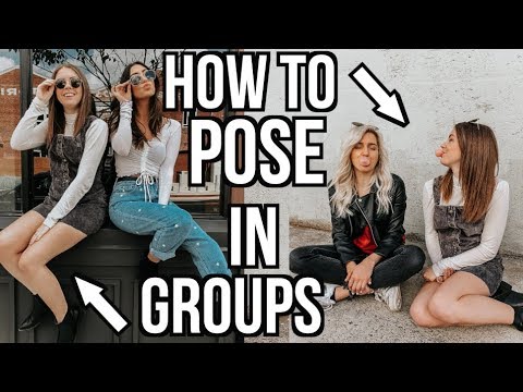 How To Pose in Photos | 5 Easy Group Photo Poses Video