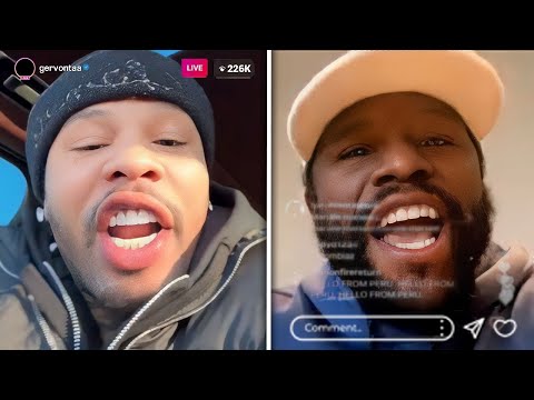 "I'LL KNOCK YOU OUT!" Gervonta Davis UNLEASHES On Floyd Mayweather On LIVE (Full Video)