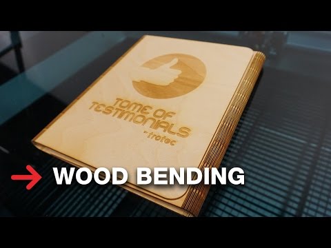 Laser Cutting Wood | Laser Cut Wooden Hinge | Wood Bending
