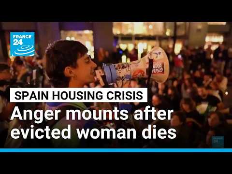 Anger mounts in Spain as woman whose eviction ignited housing protests dies