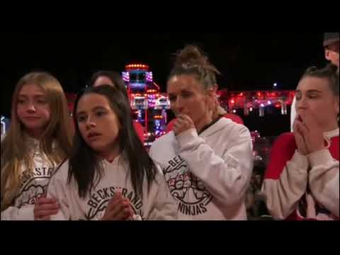 Kai Beckstrand's Shocking Stage 1 Fail - American Ninja Warrior 2023