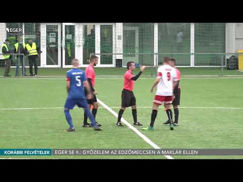 Eger SE II.: Győzelem az edzőmeccsen a Maklár ellen - 2021.02.10.