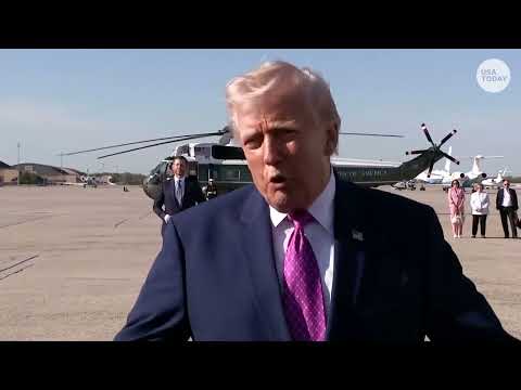 Trump wishes Vance 'luck' on Iran war negotiations in Pakistan; addresses Strait of Hormuz tolling