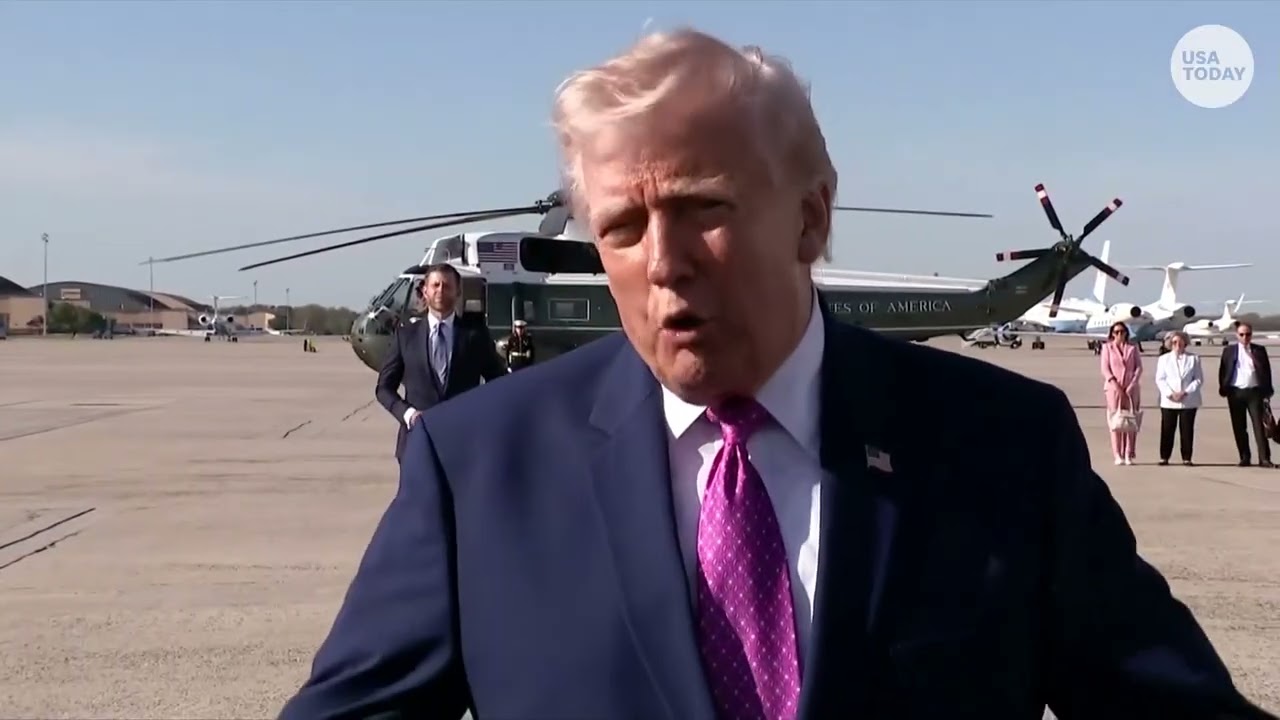 Trump wishes Vance 'luck' on Iran war negotiations in Pakistan; addresses Strait of Hormuz tolling