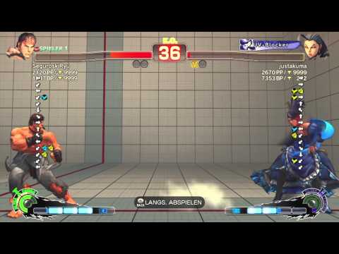 SeguroskiRyu ( Ryu ) Vs justakuma ( Rose ) Arcade Edition 2012