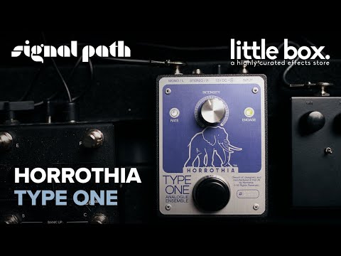 Horrothia Type One X #254 (high headroom) with new style footswitch - slight second image 11