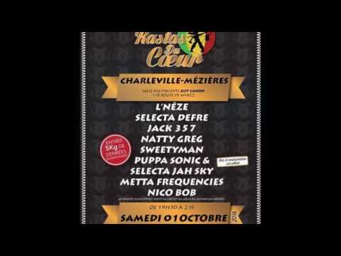 Natty Gregh, Puppasonic & Sweetyman - Live aux Rastas du Coeur (Charleville, 01.10.2016)