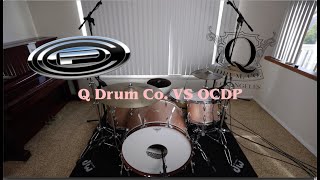 Video thumbnail for Ilan Rubin OCDP VS  Q Drum Co Copper Kit by Kyle Hansen