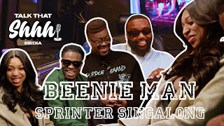 Sprinter Sing-Along: KING OF DANCE HALL, BEENIE MAN. Sessions W Pharrell, love for Haiti &amp; more.