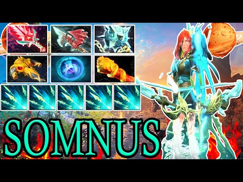 Somnus [Windranger] Monsters Focus Fire Damage 24 Kills