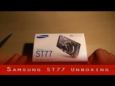 Samsung ST77 HD Camera Unboxing and Overview
