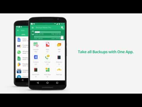 Backup Master: Contact, Apps, SMS, Call Log Backup Video