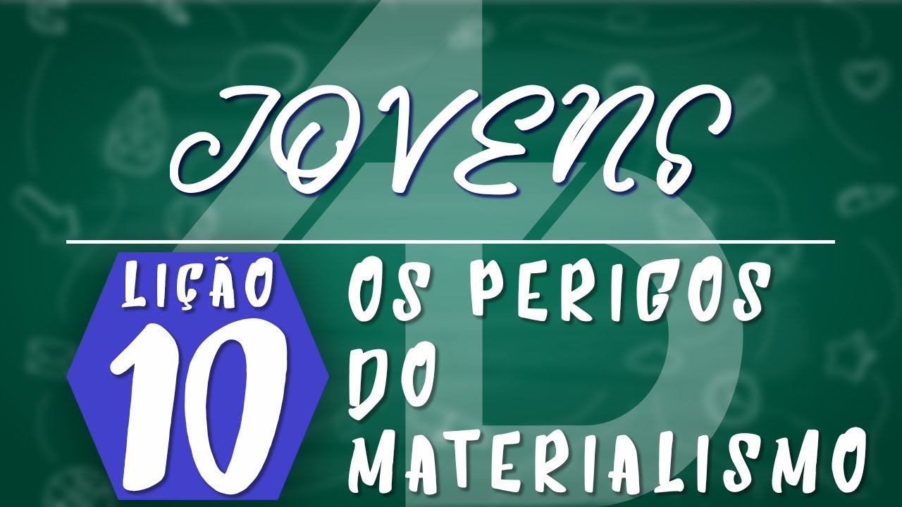 Os perigos do materialismo