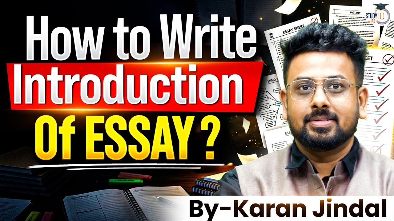 UPSC Essay 2027 Strategy | How to Write Powerful Introductions That Impress Examiners | StudyIQ IAS