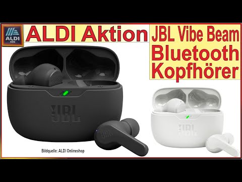 ALDI Aktion - JBL Bluetooth in Ear Kopfhörer Vibe Beam - Earbods zum Discounter Preis JBL Bass Sound