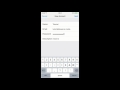 Set up webmail account on iPhone