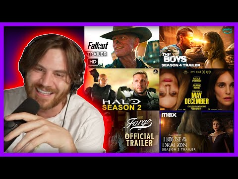 Will Watches Trailers (Fallout, The Boys, House Of The Dragon, & More!) - Will Neff Reacts