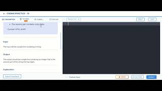 Second part of string (coding practice 1E)