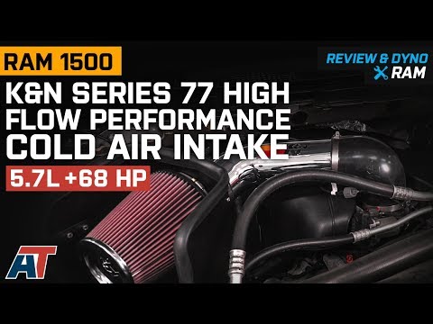2009-2018 Ram K&N Series 77 High Flow Performance Cold Air Intake 5.7L Review & Dyno