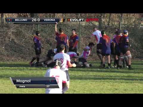 Highlights | Rugby Belluno - West Verona Rugby Union | Serie C 2025-26