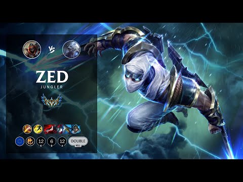 Zed Jungle vs Volibear - EUW Challenger Patch 12.12