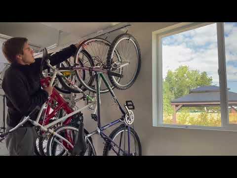 The Bike Closet Rack - The Most Efficient and Easy to Use Bike Storage Solution