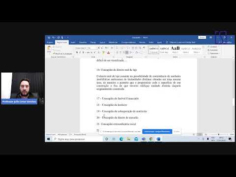 USUCAPIÃO - VOCÊ SABE QUAIS SÃO AS 36 espécies de Usucapião ? Prof. Júlio Cesar Sanchez