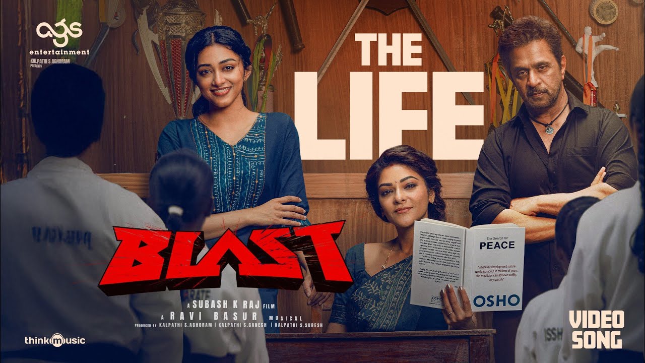 The Life - Video Song | Blast | Arjun | Ravi Basrur | Vaikom Vijayalakshmi | Subash K Raj | AGS