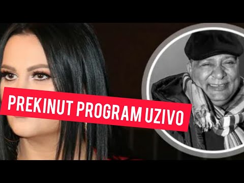 Prekinut program uzivo! Pevacica saznala da je Dzej UMRO! Pocela da place kao kisa