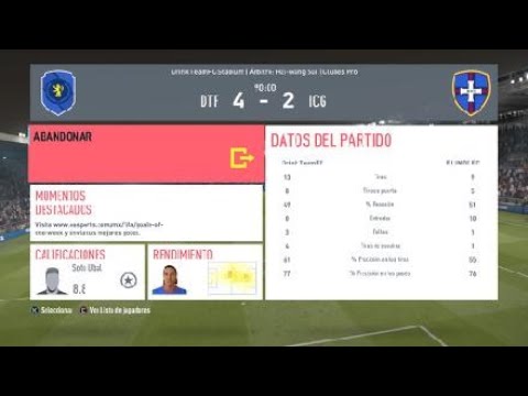 Reporte El Inde FC vs drink Team segunda división LPP