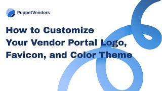 How to Customize Your Vendor Portal Logo Favicon and Theme