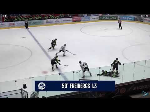 Ralfs Freibergs Goal vs HK SŽ Olimpija Lublana 23.08.2025