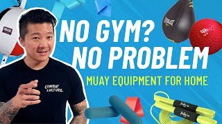 Everything You Need to Train Muay Thai at Home | Home Gym Setup Part 1
