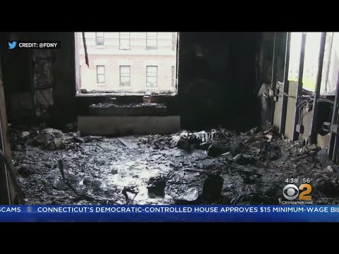 Investigators: No Evidence Of Working Smoke Detectors In Deadly Harlem Apartment Fire Video