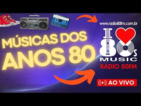 Programação Rádio 80FM - Ao-vivo, clássicas anos 80- com Rafael Dutra- noite 06/02/26