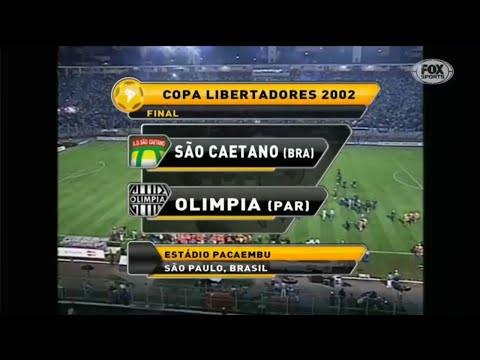 São Caetano 1 (2) x (4) 2 Olímpia FINAL Da Libertadores 2002 Jogo De Volta Completo (FOX SPORTS HD)