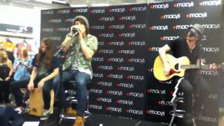 The Ready Set- Hollywood Dream (Acoustic Live at Macy&#39;s)