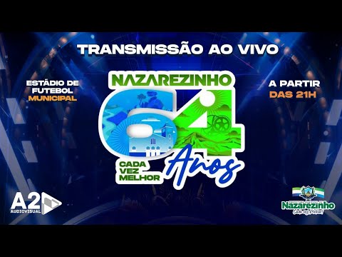 AO VIVO: Nazarezinho 64 Anos | Michele Andrade, Anízio Jr, Lucas Soares
