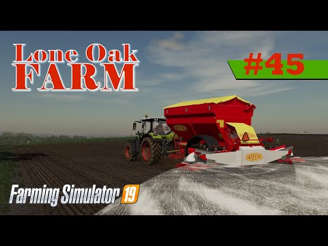 Animal Care, Spreading Lime & Selling Pigs | Lone Oak | Farming Simulator 19 Timelapse