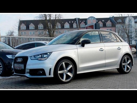 Audi A1 TDI Sportback Black Silver Edition S Line