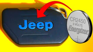 Jeep Key Fob Battery Replacement (Jeep Gladiator, Wrangler JL)