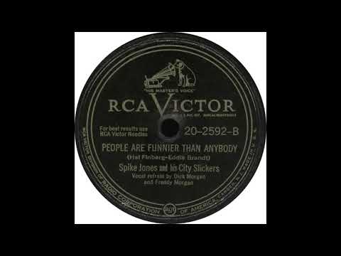 RCA Victor 20 2592 B - People Are Funnier Than Anybody - Spike Jones