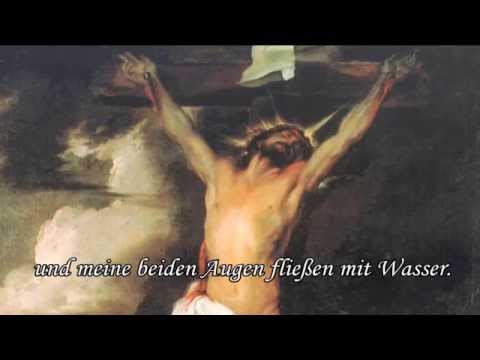 Johann Christoph Bach (1642-1703), Aria: Ach, dass ich Wassers g´nug hätte.
