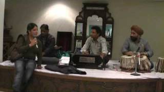 Rabia sings spontanious Ghazal in Dehradun, India