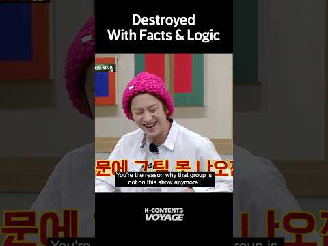 Heechul Gets Destroyed with facts and logic😂 #knowingbros #heechul