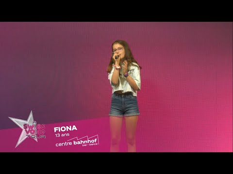 Fiona 13 ans - Swiss Voice Tour 2023, Centre Banhof Biel - Bienne