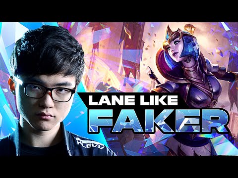 LANE LIKE FAKER - HOW TO HARD WIN LANE - ORIANNA VS VEX