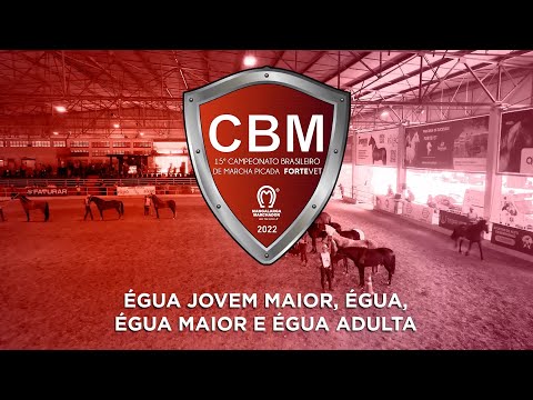 CBM MARCHA PICADA 2022 - ÉGUA JOVEM MAIOR, ÉGUA , ÉGUA MAIOR E ÉGUA ADULTA