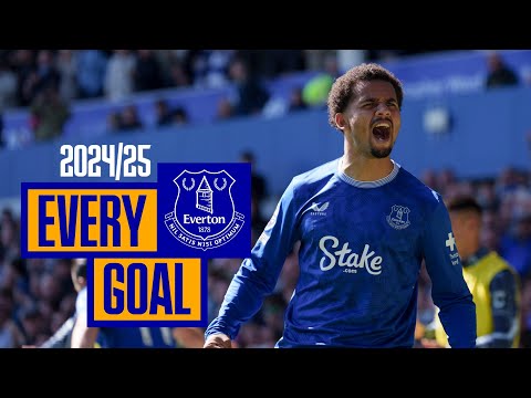 EVERY Everton Goal Of 2024/25! 🤩🔵