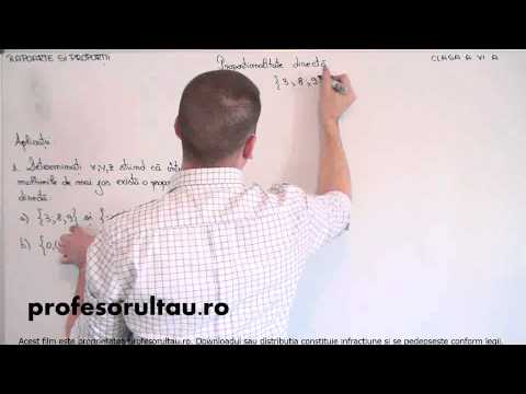 probleme cu direct proportionale - profesorultau.ro